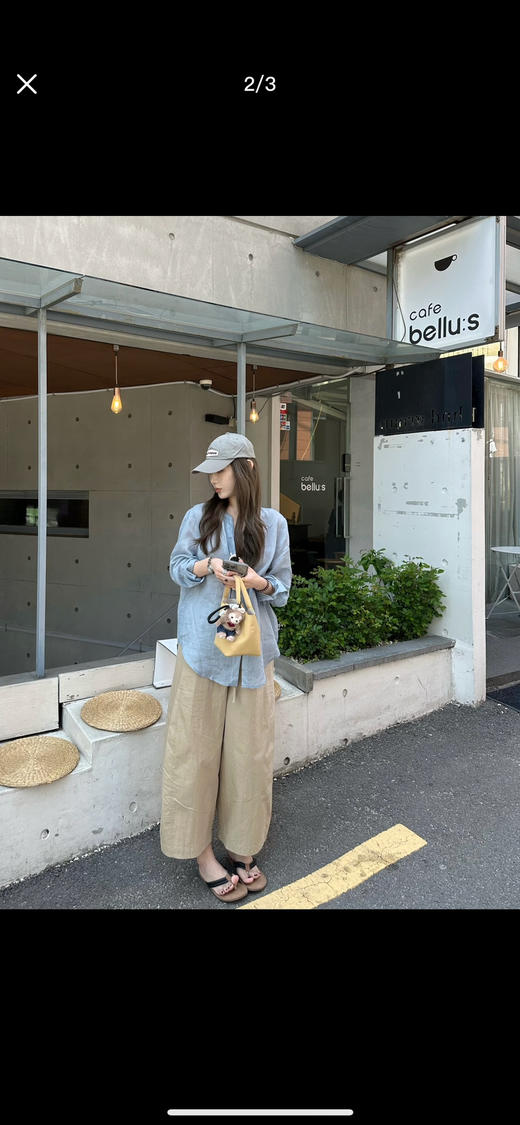 特！自留！今天的必入款！自由松弛夏日薄款宽松气球裤百搭显瘦懒人休闲裤～ 商品图5