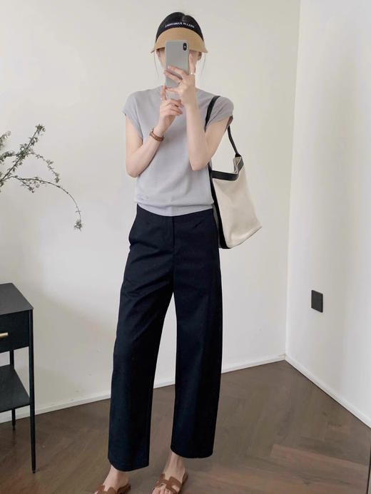 舒柔特雅痞冰棍腿法棍西裤 商品图5