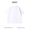 SDSA男装2026新款轻奢小众设计小珠子口袋拼接设计圆领短袖T恤潮 商品缩略图4