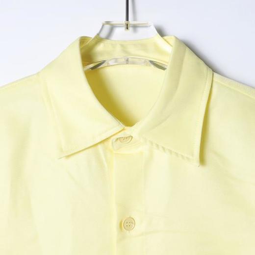 SDSA男装2026新款高贵轻奢简约纯色显白口袋拼接长袖衬衫百搭舒适 商品图1