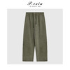04-4潘依绣丁丁宠粉慵懒风百搭显瘦磨绒抽绳松紧腰休闲裤Q95654 商品缩略图0