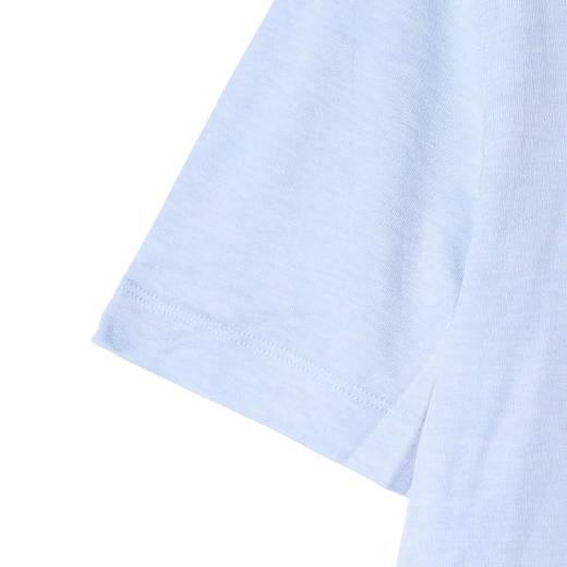 SDSA男装2026新款高贵轻奢基础款舒适纯色小标圆领短袖T恤休闲潮 商品图2