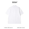 SDSA男装2026新款高贵轻奢半拉链翻领短袖Polo衫宽松休闲上衣 商品缩略图4