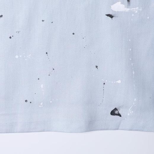 SDSA男装2026新款高贵轻奢潮牌撞色泼墨印花圆领短袖T恤百搭宽松 商品图4