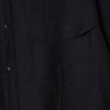 SDSA男装2026新款高贵轻奢简约纯色双口袋按扣短袖衬衫百搭时尚 商品缩略图3