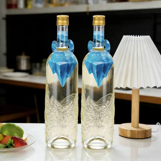 热卖！清爽！夏日小冰山！十二丘 冰川雷司令干白葡萄酒 750ml/瓶  2瓶/6瓶装  商品图1