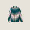 MIU-T 复古绿条纹长袖 商品缩略图0