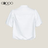 G2000女装SS26商场新款【棉质莫代尔】柔软温柔甜美短袖休闲衬衫61243421 商品缩略图2
