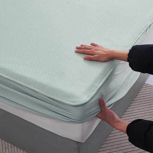 多喜爱 凉豆豆笠围三件套-天悦【凉感面料】【A类标准】【有效抑菌】【全方位包裹】【可水洗机洗】【可折叠】【凉感值0.19】【立体凉豆豆】【三明治复底】 商品图8