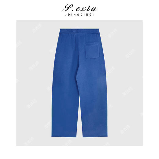 04-4潘依绣丁丁宠粉立体剪裁宽松百搭收脚抽绳松紧腰休闲裤 Q23164 商品图1