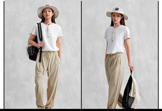 XXMKappa卡帕背靠背凉感运动短袖女夏季休闲正肩t恤半袖上衣 商品图1