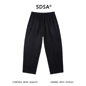 SDSA男装2026新款高贵轻奢韩系简约纯色抽绳休闲裤百搭舒适裤子