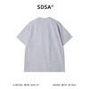 SDSA男装2026新款高贵轻奢设计感简约半拉链立领短袖T恤百搭休闲 商品缩略图1