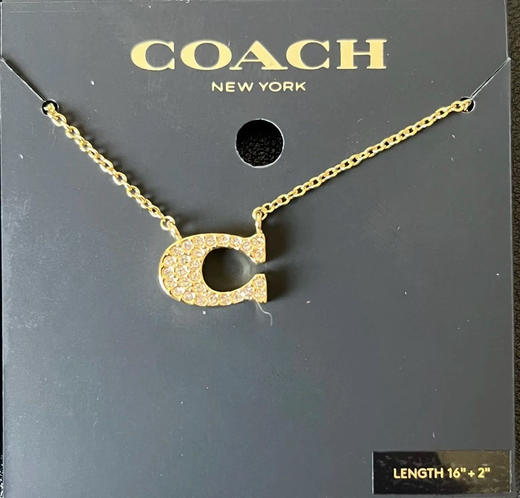 贸易公司渠道原单2026蔻驰/Coach官网最新款项链
三个颜色 ：玫瑰金 金色 银 商品图6