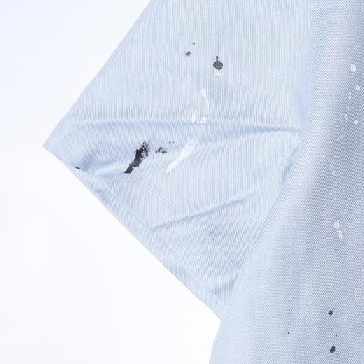 SDSA男装2026新款高贵轻奢潮牌撞色泼墨印花圆领短袖T恤百搭宽松 商品图3