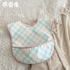【防水！亲肤内侧】棉婴库 母婴PU丹麦儿童防水反穿衣围兜婴儿饭兜防脏喂饭神器。xb 商品缩略图3