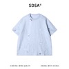 SDSA男装2026新款高贵轻奢潮牌撞色泼墨印花圆领短袖T恤百搭宽松 商品缩略图0