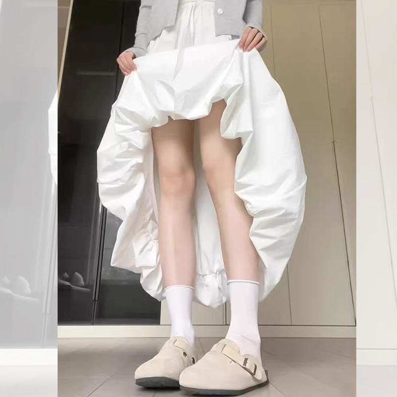 <曾小咸推荐>4.11新品上新 韩系纯色花苞半裙 日常139！！ 活动价89！！【预售款，预计3-15天发货】