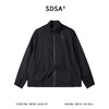SDSA男装2026新款高贵轻奢简约纯色松紧拉链立领夹克外套百搭时尚 商品缩略图0