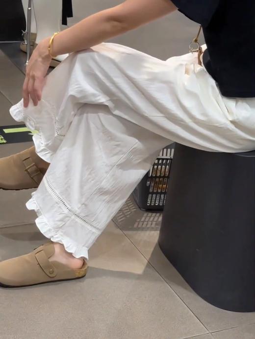 <曾小咸推荐>4.12新品上新 韩系花边镂空九分裤 日常149！！ 活动价109！！【预售款，预计3-15天发货】 商品图10