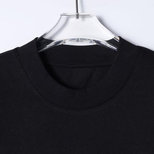 SDSA男装2026新款高贵轻奢宽松重磅珠子刺绣字母圆领短袖T恤百搭 商品图1