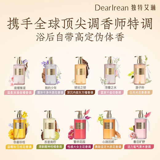 独特艾琳香氛沐浴露350ml 商品图6