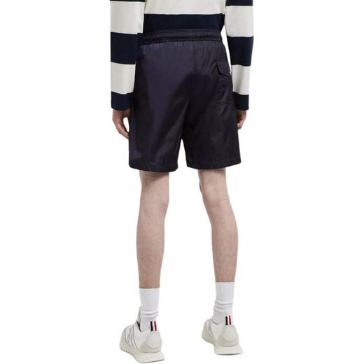 蒙口 26ss三色织带尼龙徽标短裤 商品图3