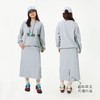ACMEITEM爱棵米 城市户外吸湿排汗华夫格休闲长裙合体半身裙女GAH2371040A 商品缩略图4