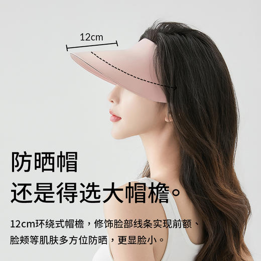 Miss You Ailinna/觉袈 苹果表带材质弹力带款 无痕防晒帽 凉感遮阳 不挑头围 4色可选 商品图2