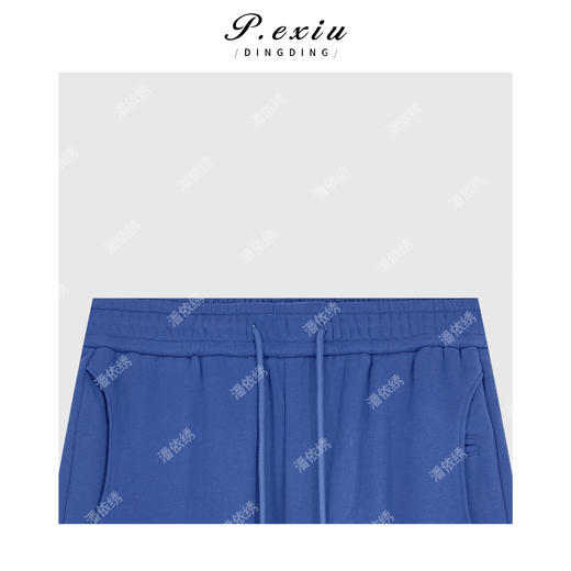 04-4潘依绣丁丁宠粉立体剪裁宽松百搭收脚抽绳松紧腰休闲裤 Q23164 商品图2