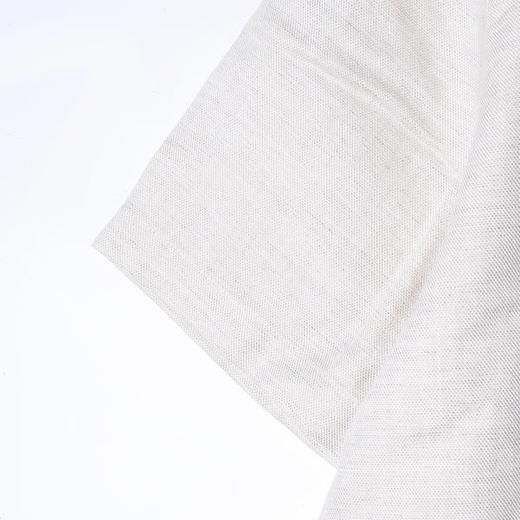 SDSA男装2026新款高贵轻奢宽松简约纯色小V翻领短袖T恤百搭时尚 商品图3