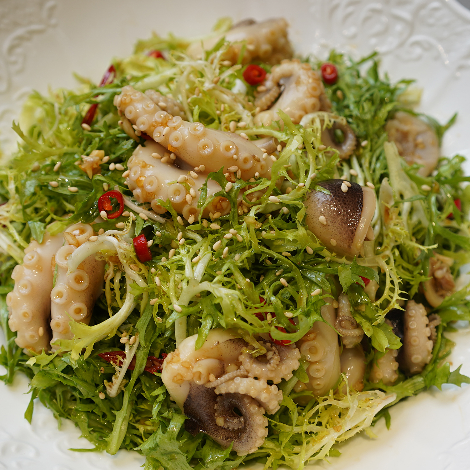 出口级八爪鱼切段（工厂实际出口）