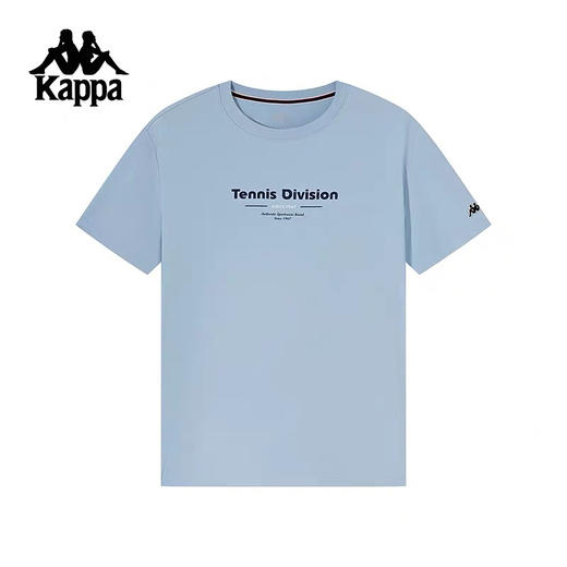 XY｜Kappa卡帕背靠背新款夏季凉感抗菌印花短袖男运动跑步t恤休闲上衣k0e52td28-8243 商品图0