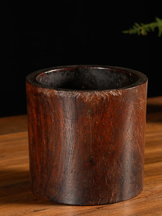 清早期	黄花梨笔筒 商品图0