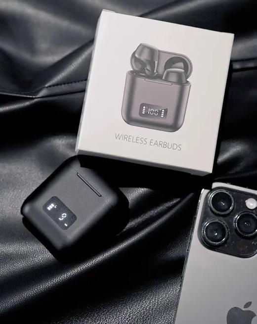 官网同步在售29.9美金！！全新正品 kurdene品牌LED显示触摸操作蓝牙5.3 超长使用6小时 无限蓝牙耳机！ 商品图5