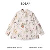 SDSA男装2026新款高贵轻奢复古植物花卉满印长袖衬衫设计感衬衣 商品缩略图0