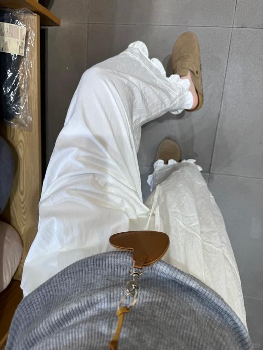 <曾小咸推荐>4.12新品上新 韩系花边镂空九分裤 日常149！！ 活动价109！！【预售款，预计3-15天发货】 商品图3