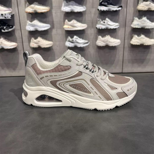 XY｜Skechers斯凯奇女款网面透气舒适缓震运动休闲鞋 177905/NTGY 商品图0