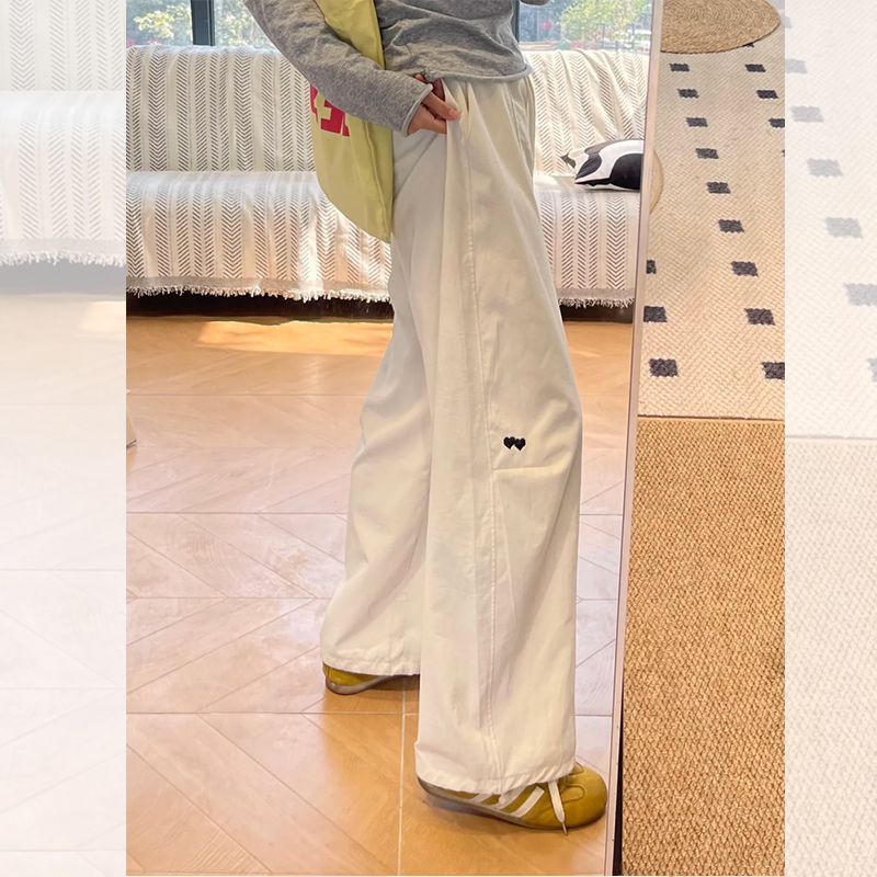 <曾小咸推荐> 4.11新品上新 刺绣爱心工装速干裤 日常价109！！ 活动价79！【预售款，预计3-15天发货】