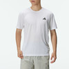 XY｜adidas阿迪达斯白色短袖男装新款跑步休闲上衣透气运动T恤 HR8728 商品缩略图1