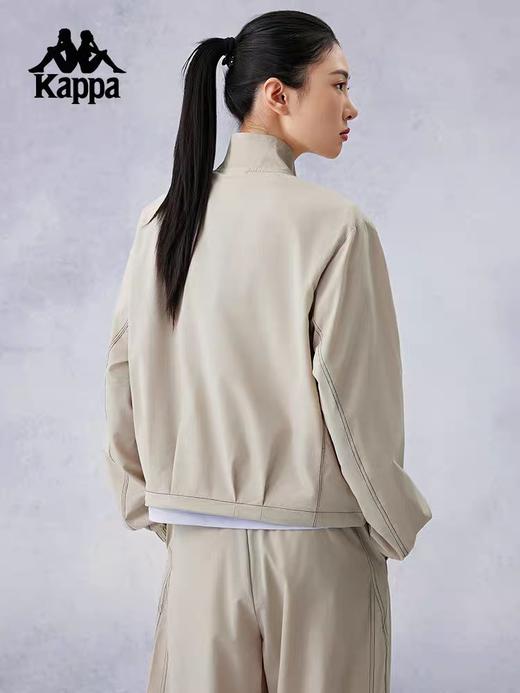 XXMKappa卡帕背靠背速干跑步外套女士休闲美式夹克运动上衣开衫 商品图2