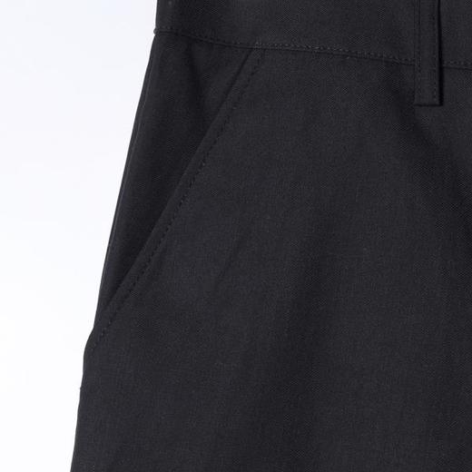 SDSA男装2026新款高贵轻奢简约纯色后面褶皱休闲裤百搭休闲裤子 商品图2