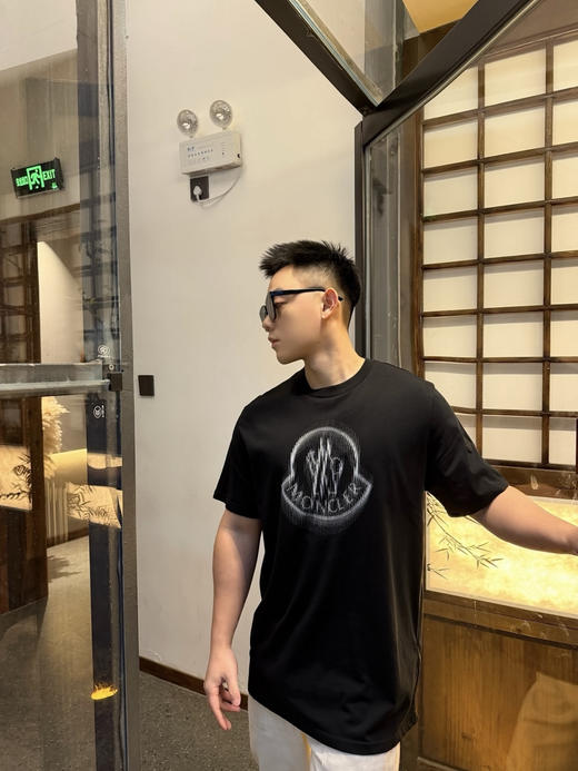 蒙口 26ss字母标识logo印花T恤 商品图6