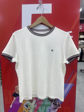 XY｜POLOWALK女款短袖t恤夏日穿搭夏季女上衣薄款高质量女装圆领百搭b7as52e20711