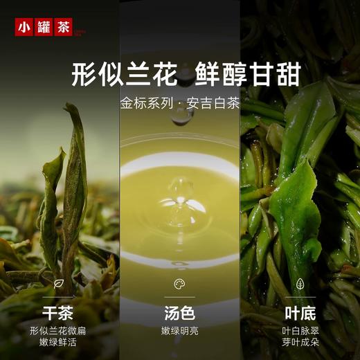 【2026年明前春茶】小罐茶2026年新茶春茶明前安吉白茶绿茶茶叶礼盒50g 商品图7