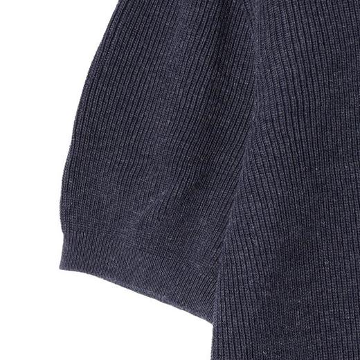 SDSA男装2026新款轻奢老钱风简约纯色针织圆领短袖T恤百搭休闲 商品图2