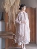 Daniela Gregis 26SS 粉绿格纹肌理亚麻围巾 商品缩略图1