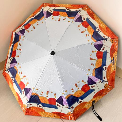 【来自星星的礼物】星愿·晴雨两用自动折叠雨伞 公益文创周边 商品图0