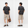 森马短袖T恤男夏季潮流迷彩满印针织衫2026新款纯棉撞色绣花上衣 商品缩略图4