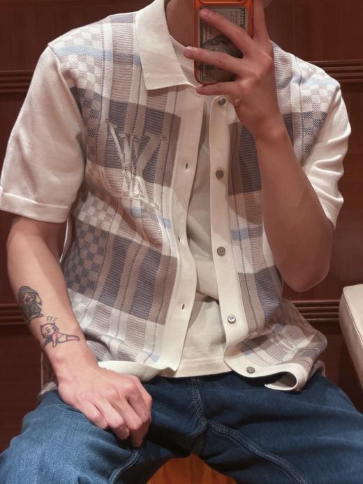 驴家 25字母logo提花针织短袖 商品图7